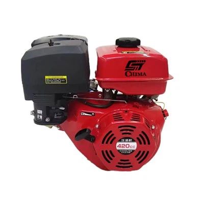 محرك بنزين صغير رباعي الأشواط سعة 190F 420cc مع تبريد هوائي قسري